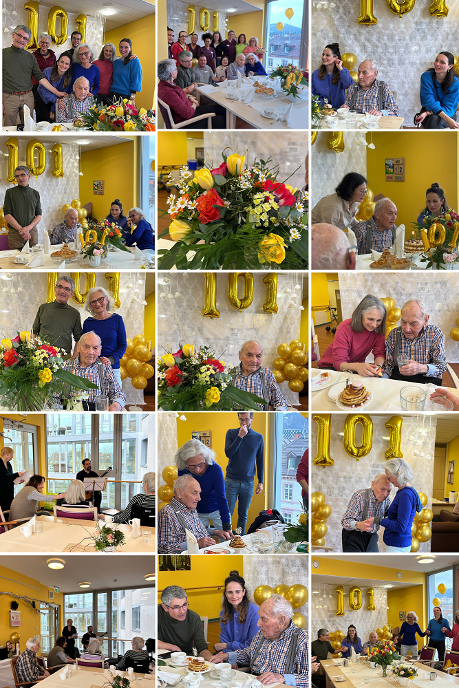 101 Geburtstag Herr Koch