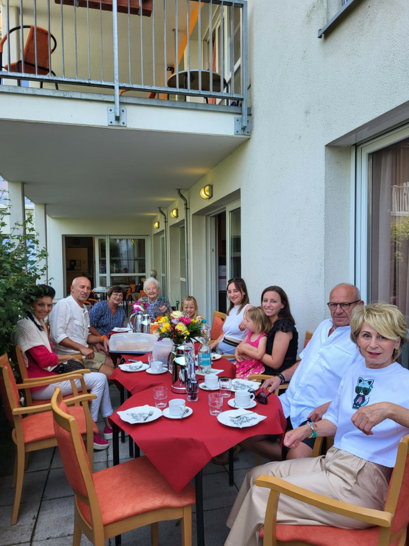 Fuchs Berta Mit Familie